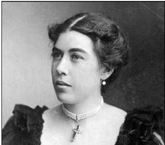 Young Margaret "Molly" Brown portrait before her Titanic survival made her famous