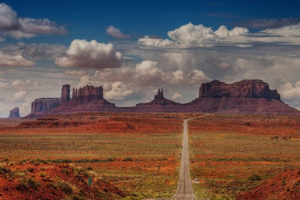 Photo of Highway 163 down into Arizona sometimes calle the most scenic road in Arizona