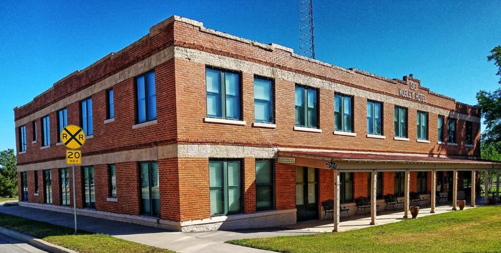 Mobley Hotel in Cisco Texas, Conrad Hilton’s first hotel