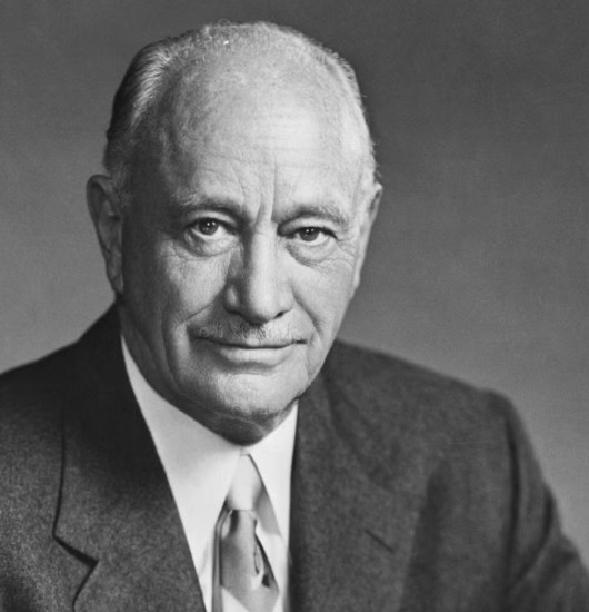 Conrad Hilton, founder of Hilton Hotels