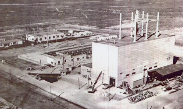 Nuclear reactor facility near Arco, Idaho, in July 1955