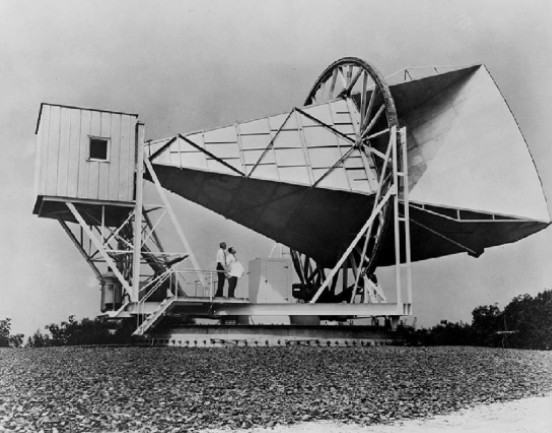 Holmdel Horn early radio telescope antenna