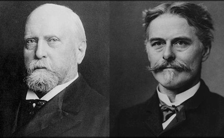 Photographs of Othniel Charles Marsh and Edward Drinker Cope during the Bone Wars